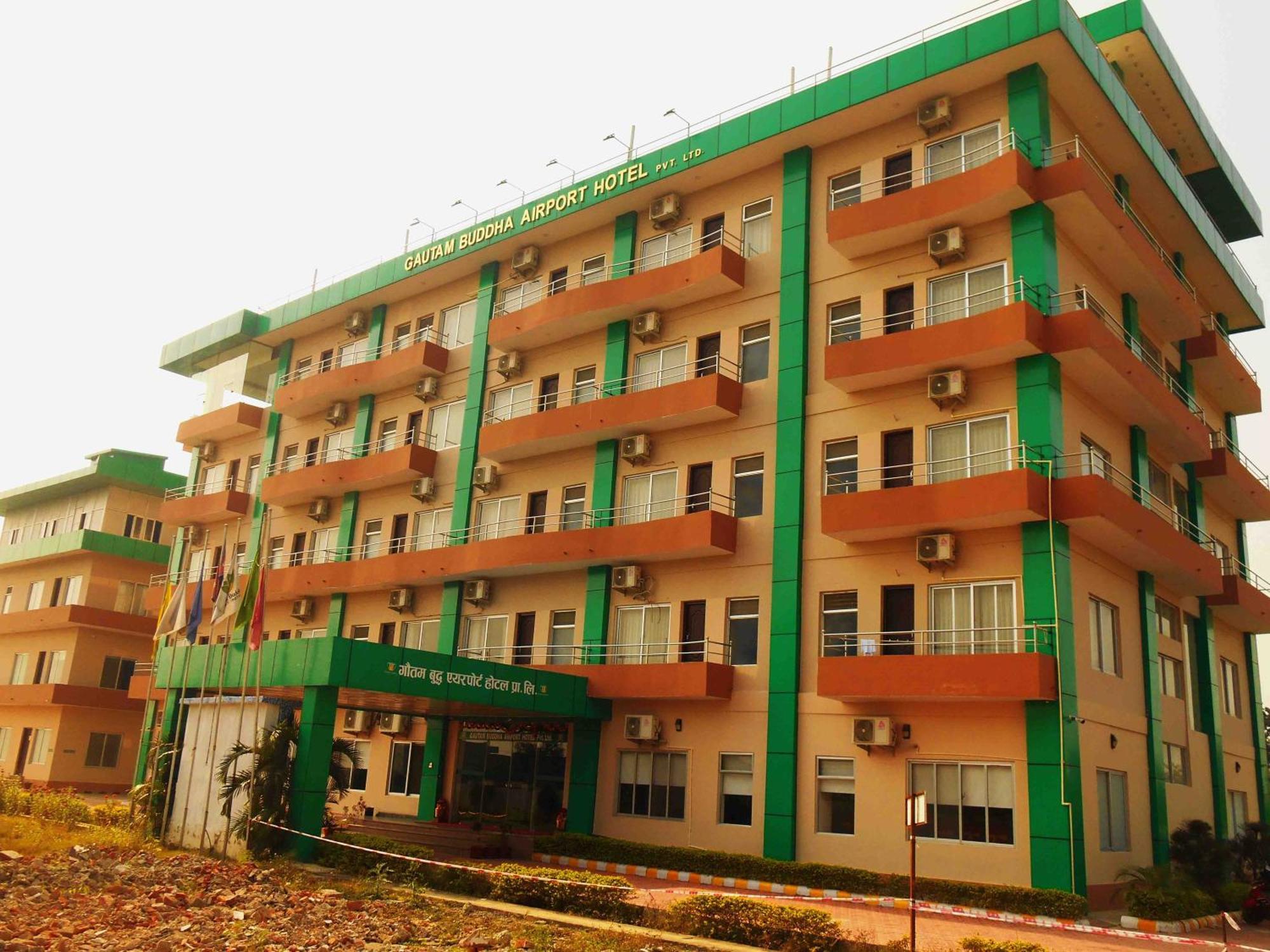 Gautam Buddha Airport Hotel Bhairāhawā Exteriör bild